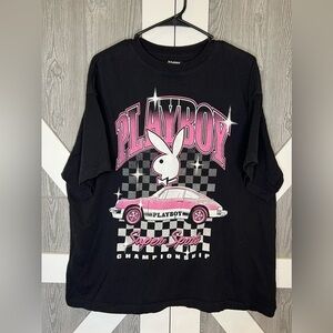 D14.14 Playboy Pac Sun Graphic Pink Car Unisex One Size (Mens Large Size Range)